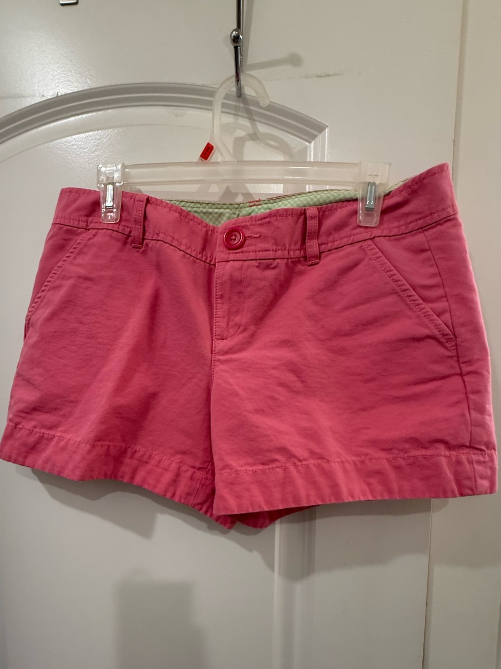 Lilly Pulitzer Bright Pink Cotton Bermuda Shorts